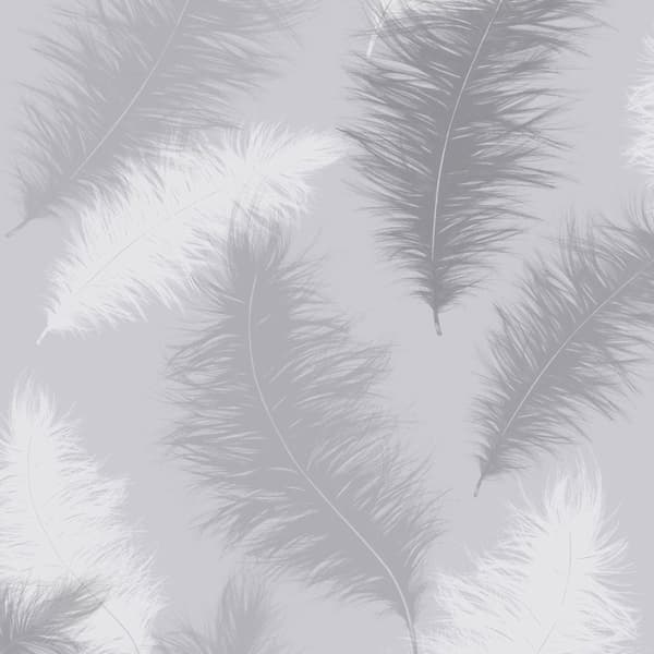 Arthouse Sussurro Feather Wallpaper
