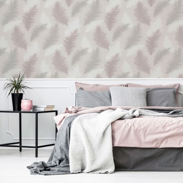 Arthouse Sussurro Feather Wallpaper