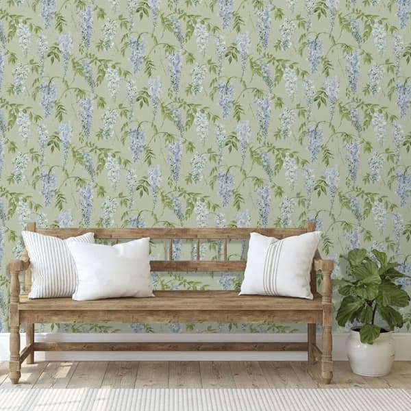 World of Wallpaper Wisteria Wallpaper