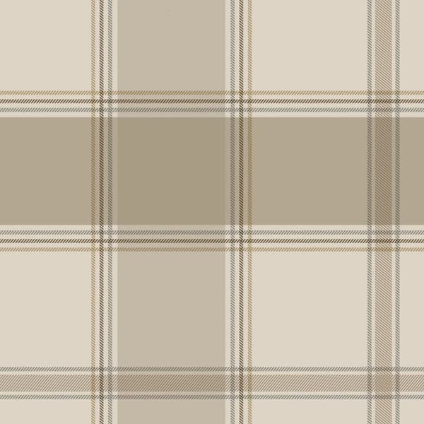 Belgravia Bramble Checked Wallpaper
