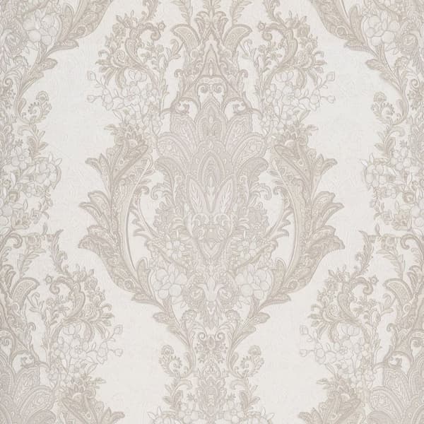Limetree Seville Damask Vinyl Textured Wallpaper Gold 10m x 53cm