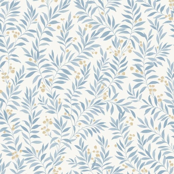 Grandeco Maison Floral Trail Vinyl Textured Wallpaper