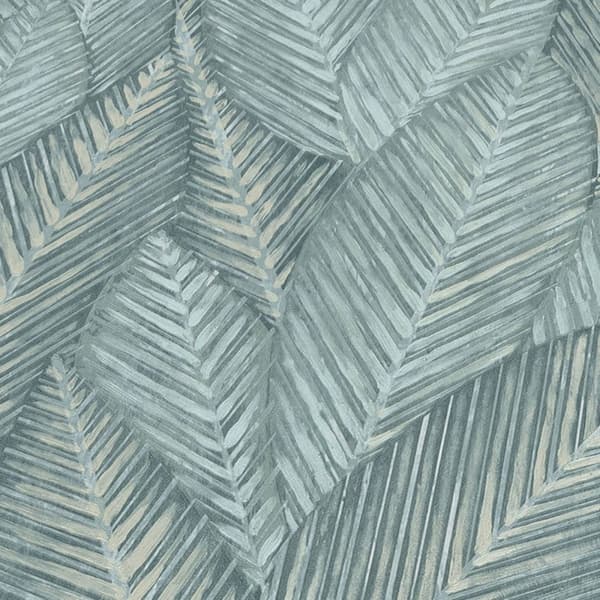 Erismann Martinique Leaf Textured Vinyl Wallpaper