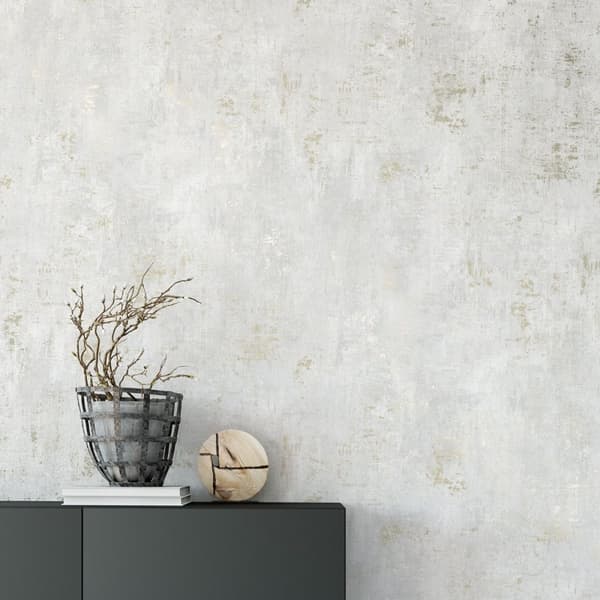 World of Wallpaper Strukturerad tapet med industriell betoneffekt