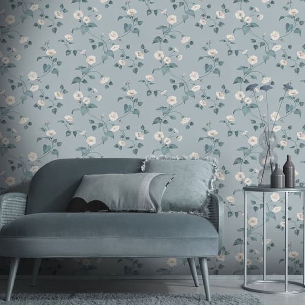 Erismann Abode Laura Floral Trail Wallpaper