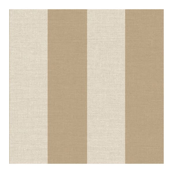 Belgravia Carmella Stripe Textured Wallpaper Sand/Cream 10m x 53cm
