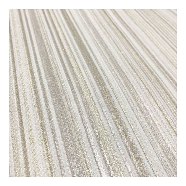 Muriva Venezia Stripe Wallpaper Natural 10m x 53cm