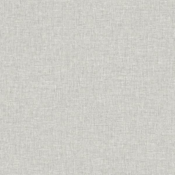 Arthouse Linen Textured Wallpaper Light Grey 10.5m x 53cm