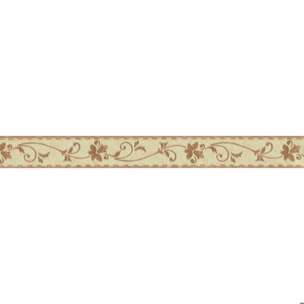Väggkant - Endast kanter - 8 - 5,00 m x 0,05 m - Beige - Interiör
