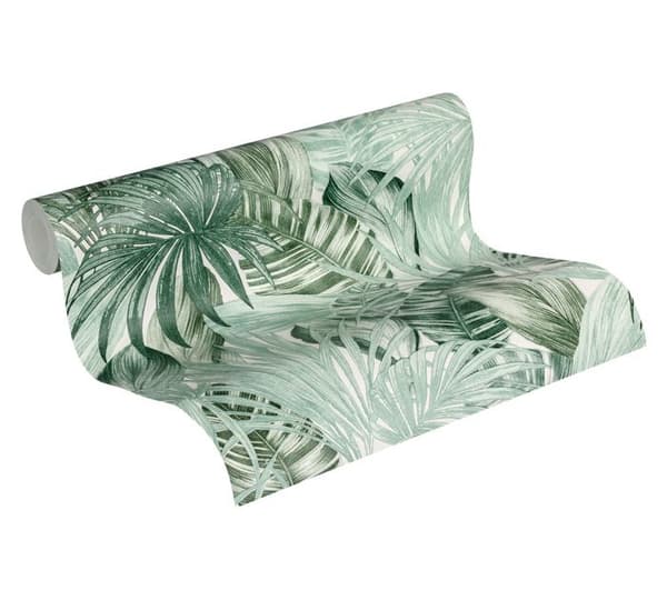 A.S. Creation Greenery 368201 non-woven tapet natur 0.53 m x 10.05 m grön