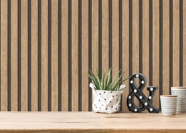 Tapet - Pintwalls - AS-391091 - Vinyl på non-woven - Träeffekt - Tvättbar