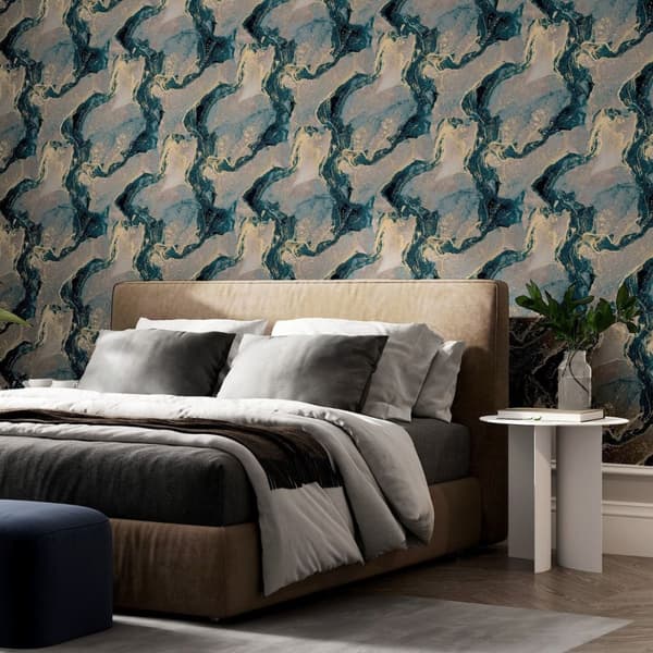 Arthouse Abstract Marble Textured Wallpaper