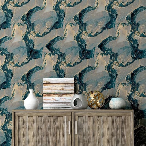 Arthouse Abstract Marble Textured Wallpaper