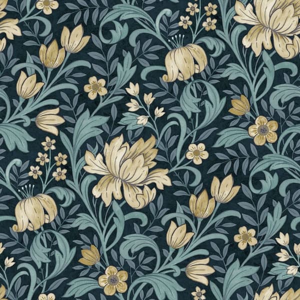 Grandeco Marian Floral Wallpaper