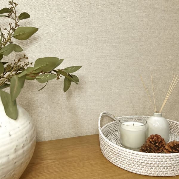 Belgravia Carmella Plain Textured Vinyl Wallpaper