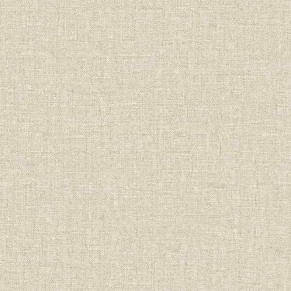 Belgravia Carmella Plain Textured Vinyl Wallpaper Cream One Size
