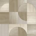 Miniatyrbillede 1 af 3: Easy Decor Non-woven Tapet - Træcirkler neutralt
