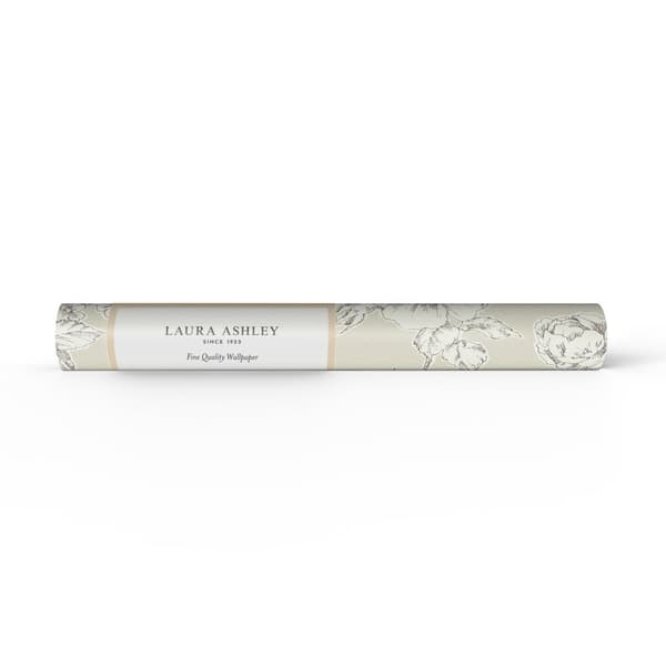 Laura Ashley Nonwoven Tapet Pollington Roses Natural