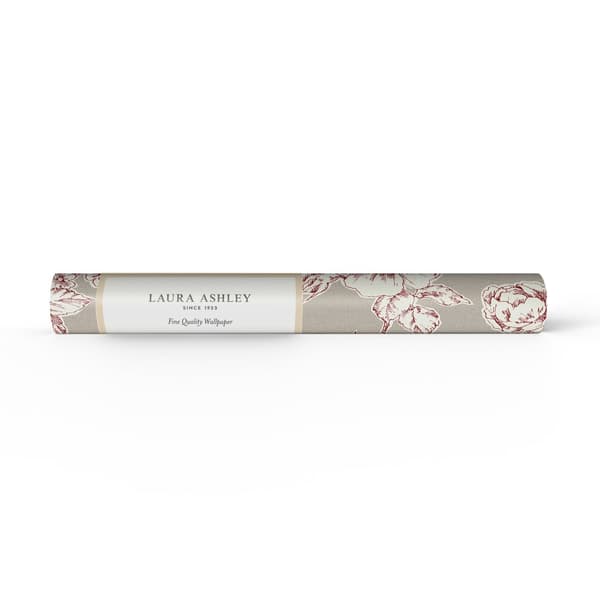 Laura Ashley Nonwoven Tapet Pollington Roses Mørkegrå