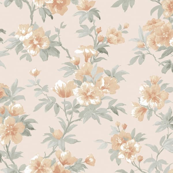 Laura Ashley Nonwoven Tapet Rosamund Orange