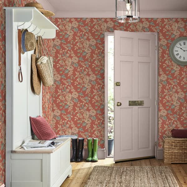 Laura Ashley Nonwoven Tapet Alyworth Trail Brown