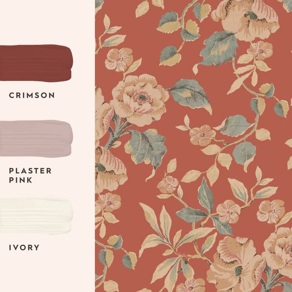 Laura Ashley Nonwoven Tapet Alyworth Trail Brown