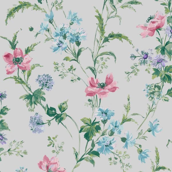 Laura Ashley Non-woven Tapet Poppy Meadow