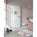 Miniatyrbild 1 av 2: Noordwand Tapet Good Vibes Hexagon Pattern rosa och lila