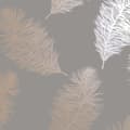 Miniatyrbild 2 av 2: DUTCH WALLCOVERINGS Tapet Fawning Feather grå och roséguld