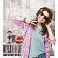 Miniatyrbild 2 av 2: Noordwand Tapet Urban Friends & Coffee Tapet Wooden Planks Words