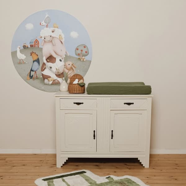 Little Dutch - Tapetcirkel Børneværelse Little Farm 100cm