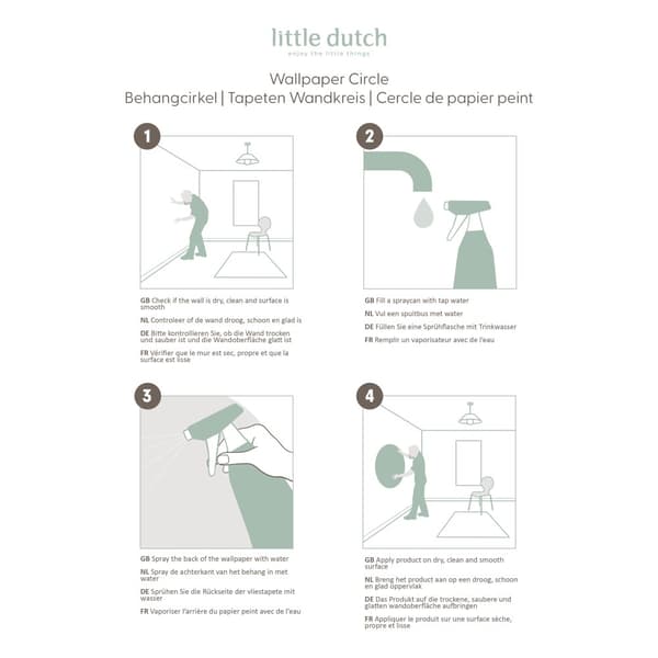 Little Dutch - Tapetcirkel Børneværelse Little Farm 100cm