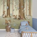 Miniatyrbild 2 av 6: Little Dutch - Fototapet Forest Friends 280x300