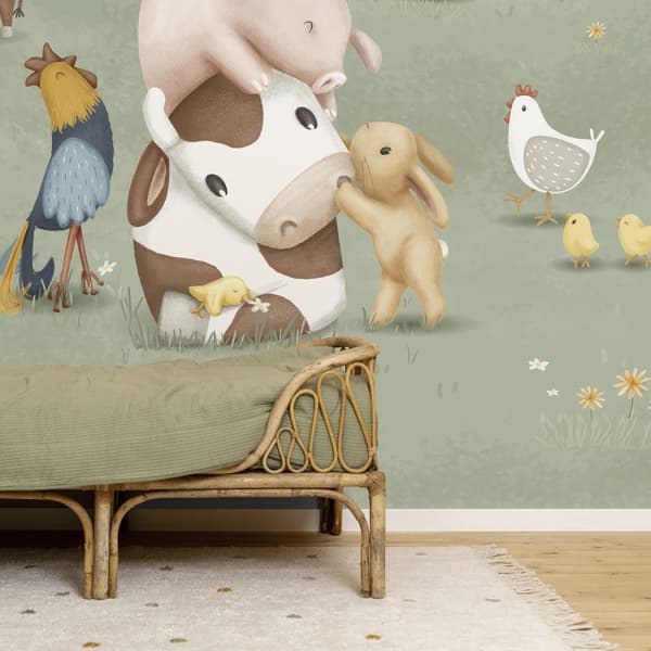 Little Dutch - Fototapet Little Farm 280x300