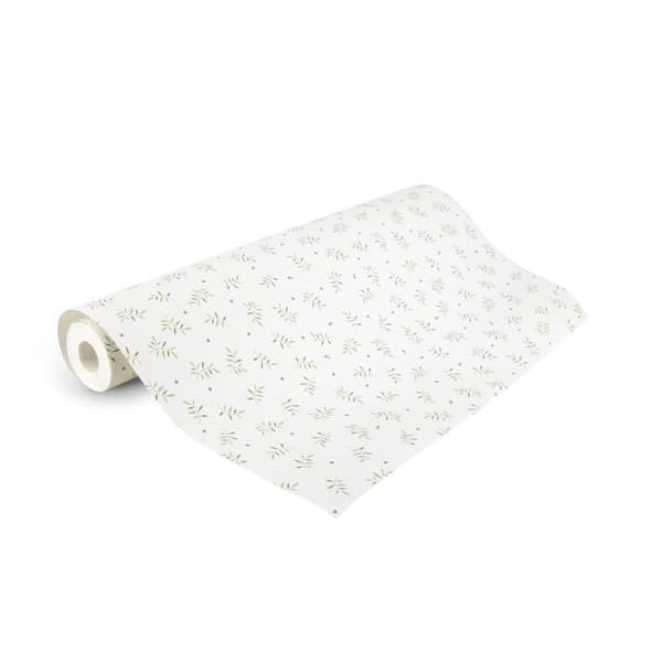 Little Dutch - non-woven tapet til børneværelse Blåbærblade 10mx52cm