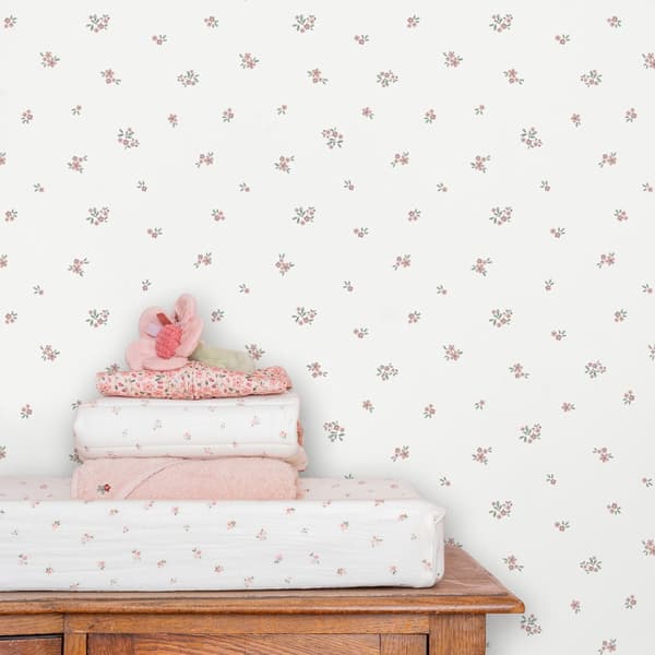 Little Dutch - Non-woven tapet Fairy Blossom 10mx52cm