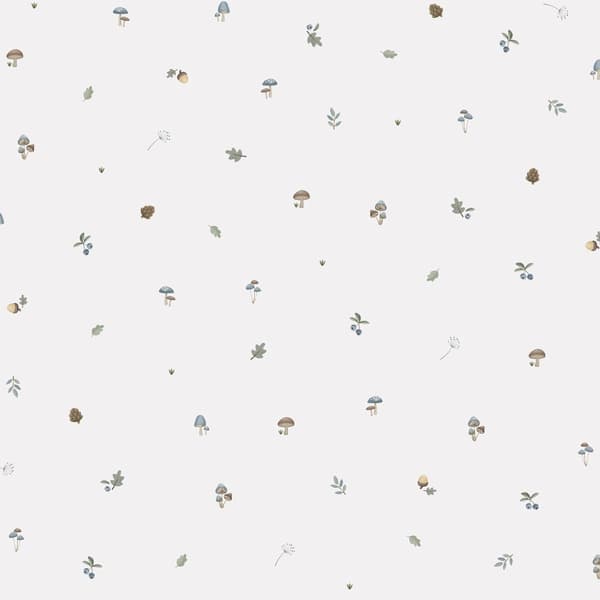 Lille hollandsk - non-woven tapet til børneværelse Forest Treasures 10mx52cm