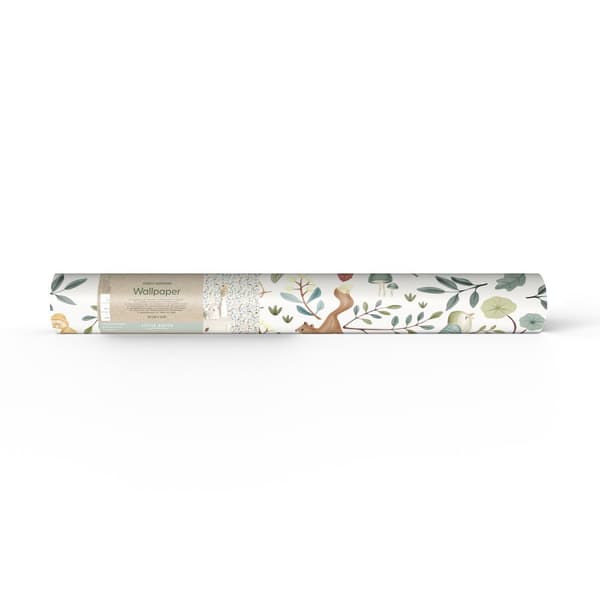 Little Dutch - non-woven tapet till barnrum Forest Wonders 10mx52cm