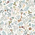 Miniatyrbild 1 av 6: Little Dutch - non-woven tapet till barnrum Forest Wonders 10mx52cm