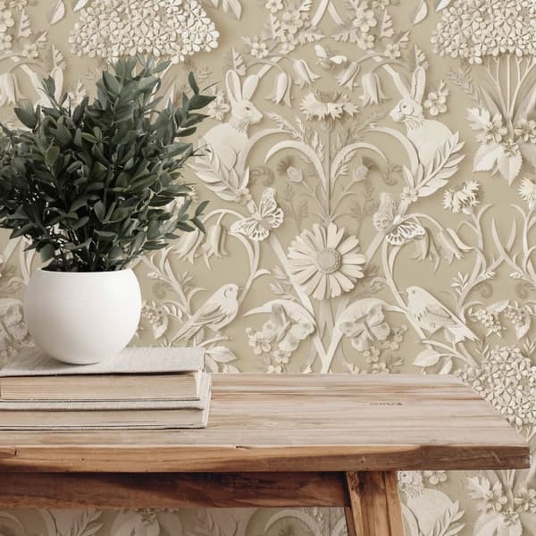 Fine Decor 3D Woodland Wallpaper