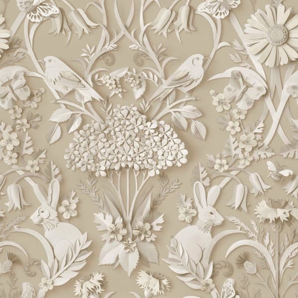 Fine Decor 3D Woodland Wallpaper