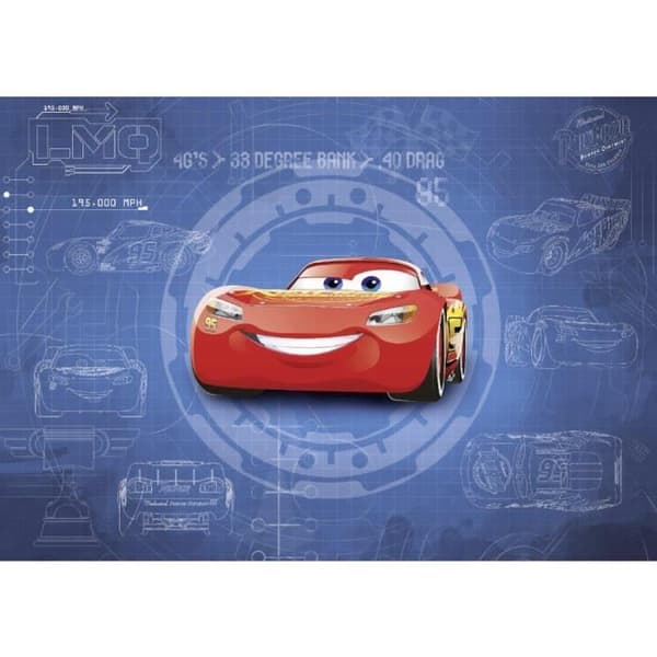 Tapeter Bilar Disney BleuPrint 254x368 CM