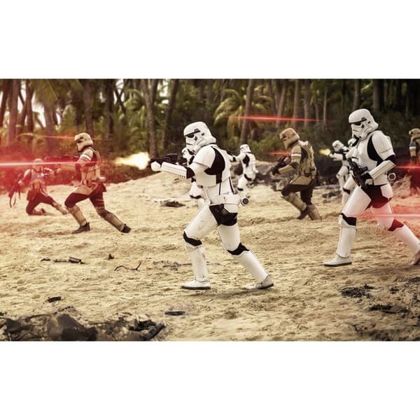 Panoramisk non-woven tapet Rogue One: The Imperial Battle II - Star Wars 400X250CM
