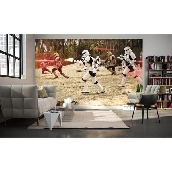 Panoramisk non-woven tapet Rogue One: The Imperial Battle II - Star Wars 400X250CM