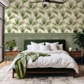 Miniatyrbilde 2 av 2: Belgravia Kailani Palm Leaf Wallpaper