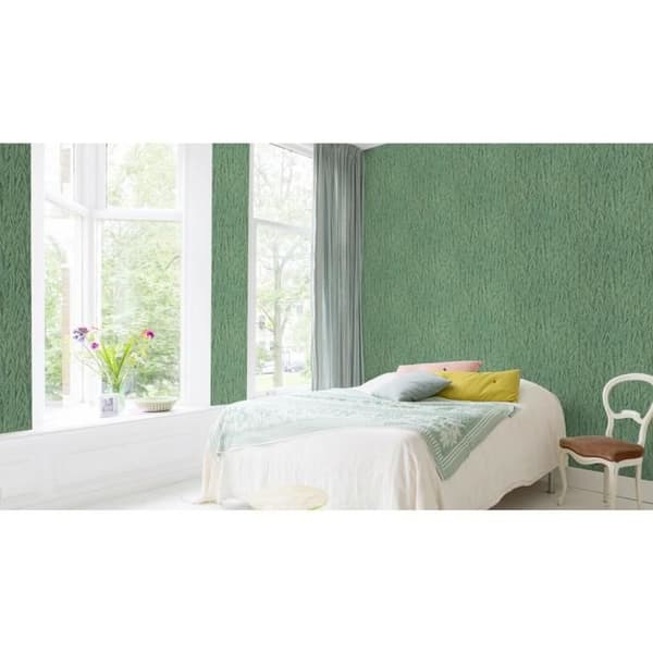 Rasch non-woven tapet Grön botanisk svart 10,05 m x 0,53 m Komposition 554175