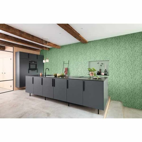 Rasch non-woven tapet Grön botanisk svart 10,05 m x 0,53 m Komposition 554175