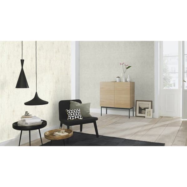 Non-woven tapet - grå - Slät / slät - slät tapet - 507836 - #tapetenwechsel II - Rasch