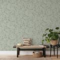 Pikkukuva 3 / 3: Muriva Darcy James Collection Japandi Leaf Textured Wallpaper