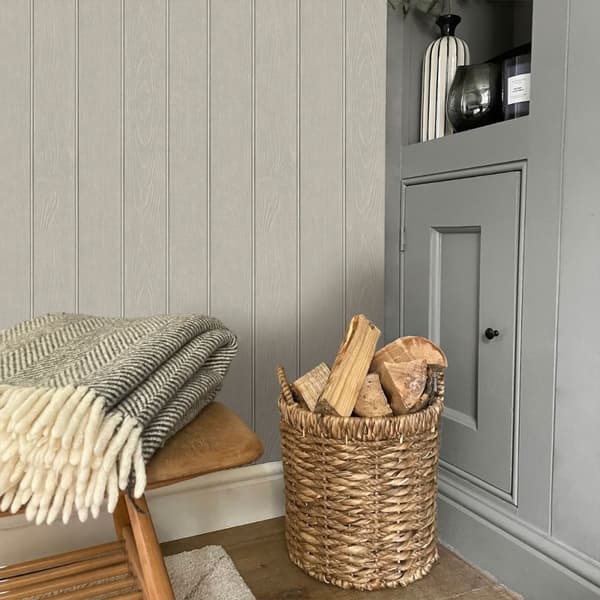 Belgravia Beaded Wood Panel Wallpaper